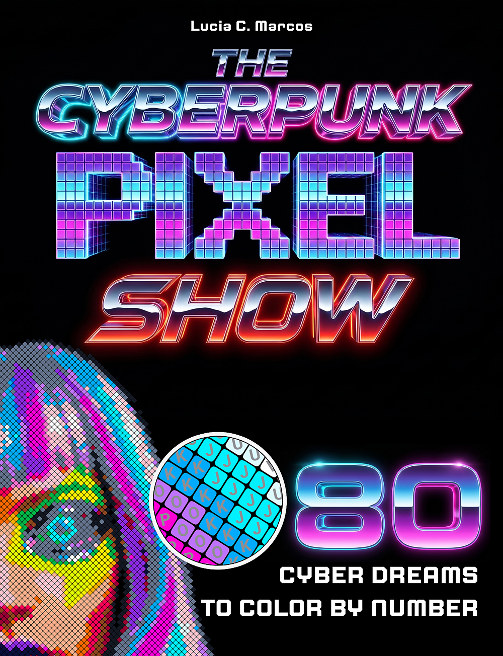 The Cyberpunk Pixel Show - Copertina del libro